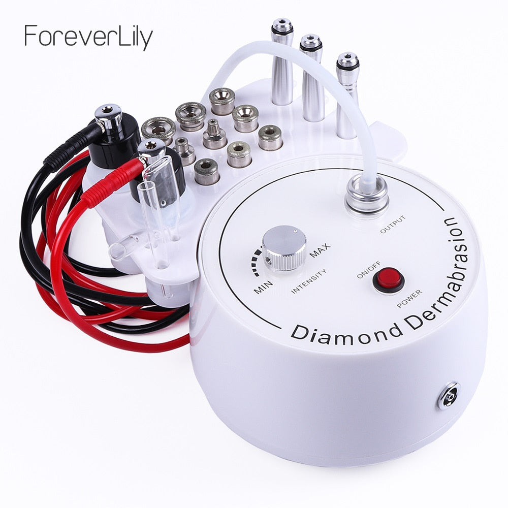 3 in1 Diamond Microdermabrasion Dermabrasion Machine Water Spray Exfoliation Beauty Machine Removal Wrinkle Facial Peeling Tools